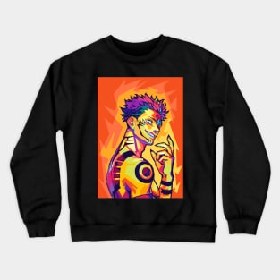 Sukuna Pop Art Crewneck Sweatshirt